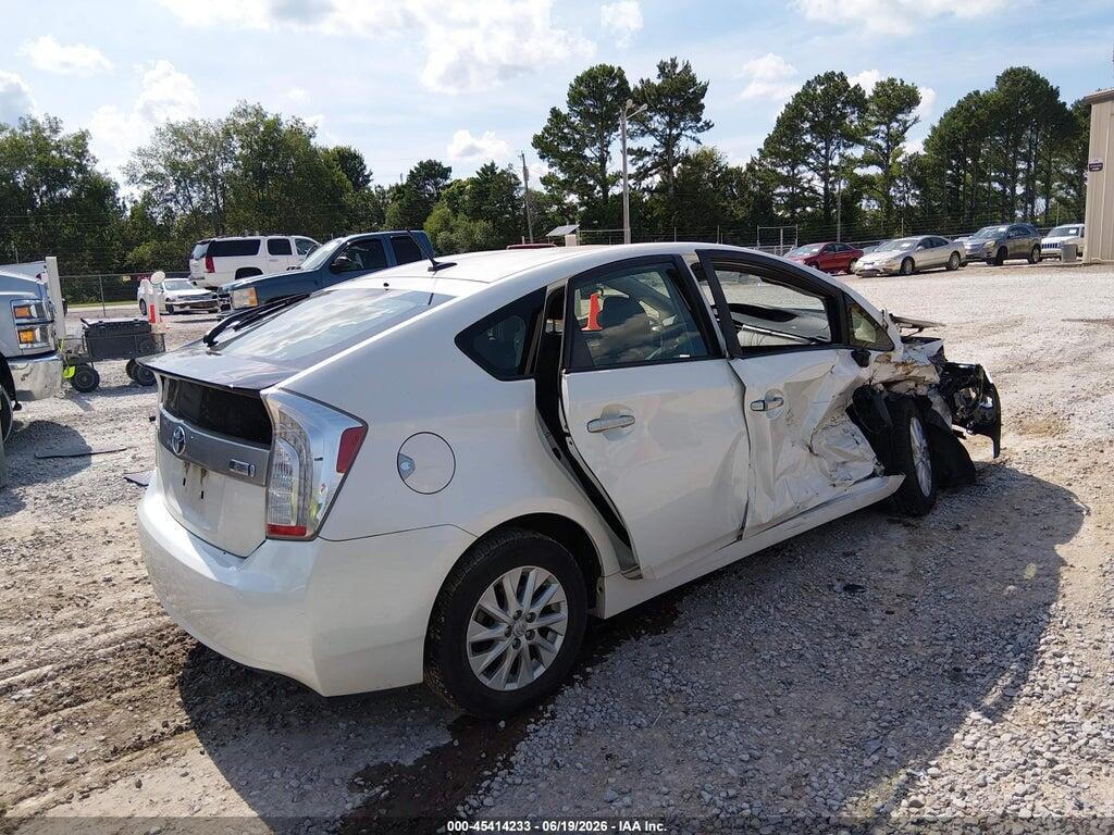 JTDKN3DP9E3050470 2014 TOYOTA PRIUS PLUG-IN photo no. 4
