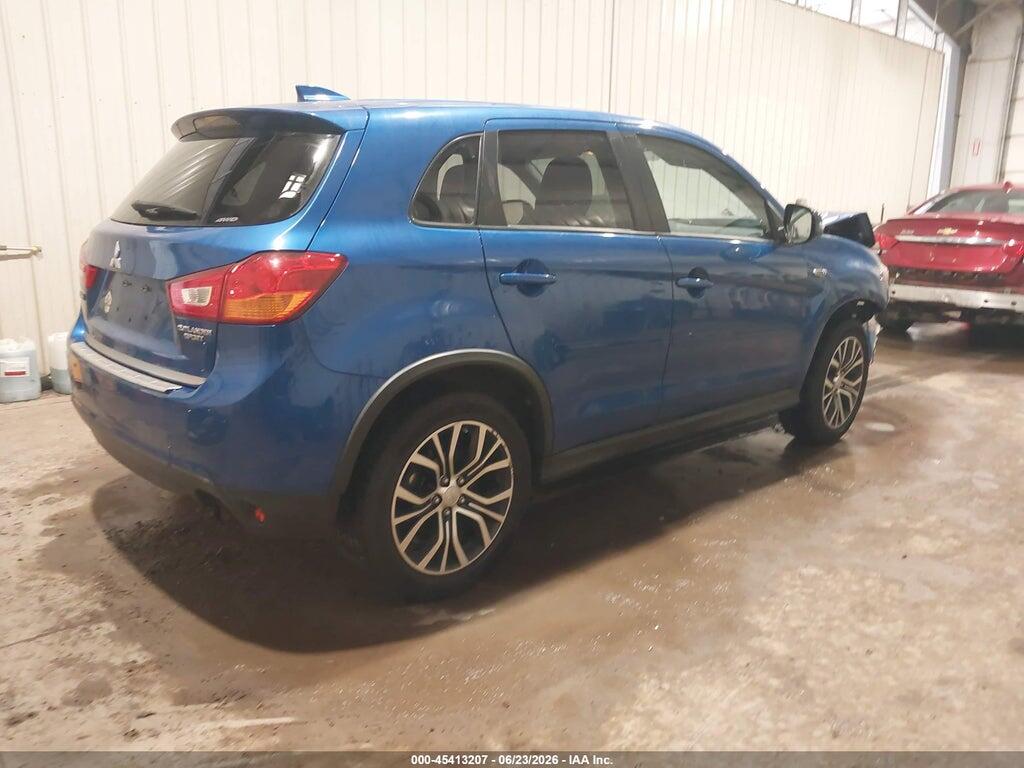 JA4AR3AU1HZ019204 2017 MITSUBISHI OUTLANDER SPORT photo no. 4