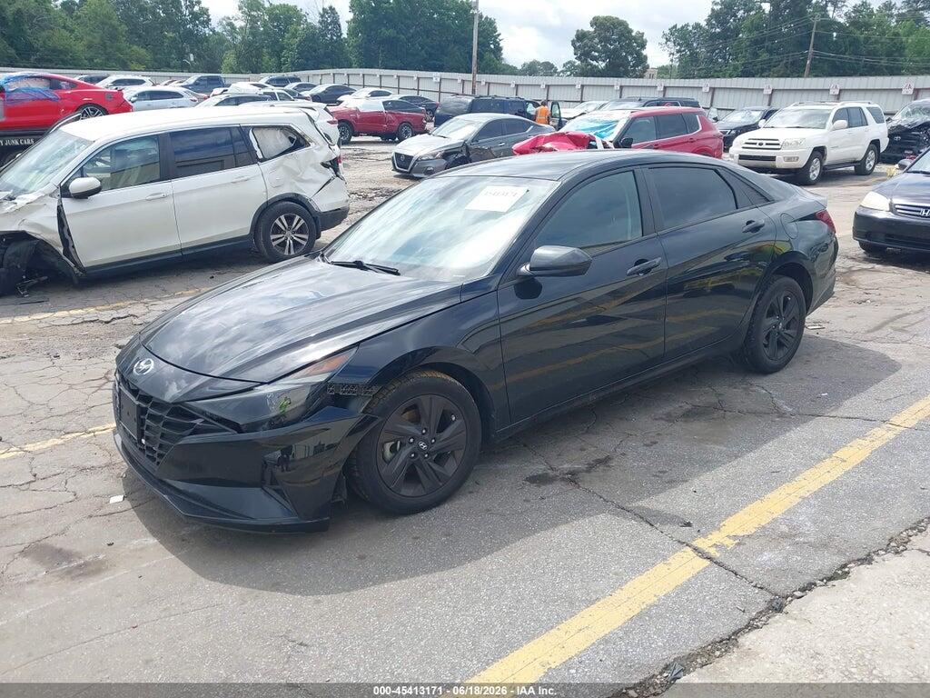 5NPLM4AG2NH077807 2022 HYUNDAI ELANTRA photo no. 2