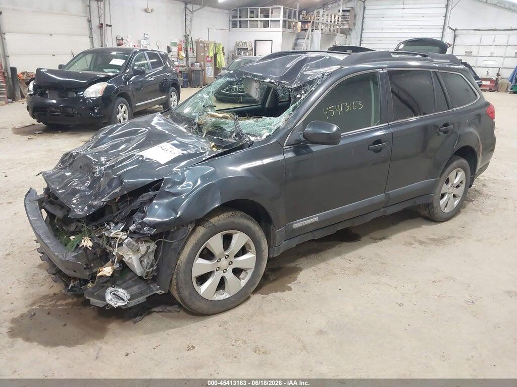 4S4BRCCC3B3334199 2011 SUBARU OUTBACK photo no. 2