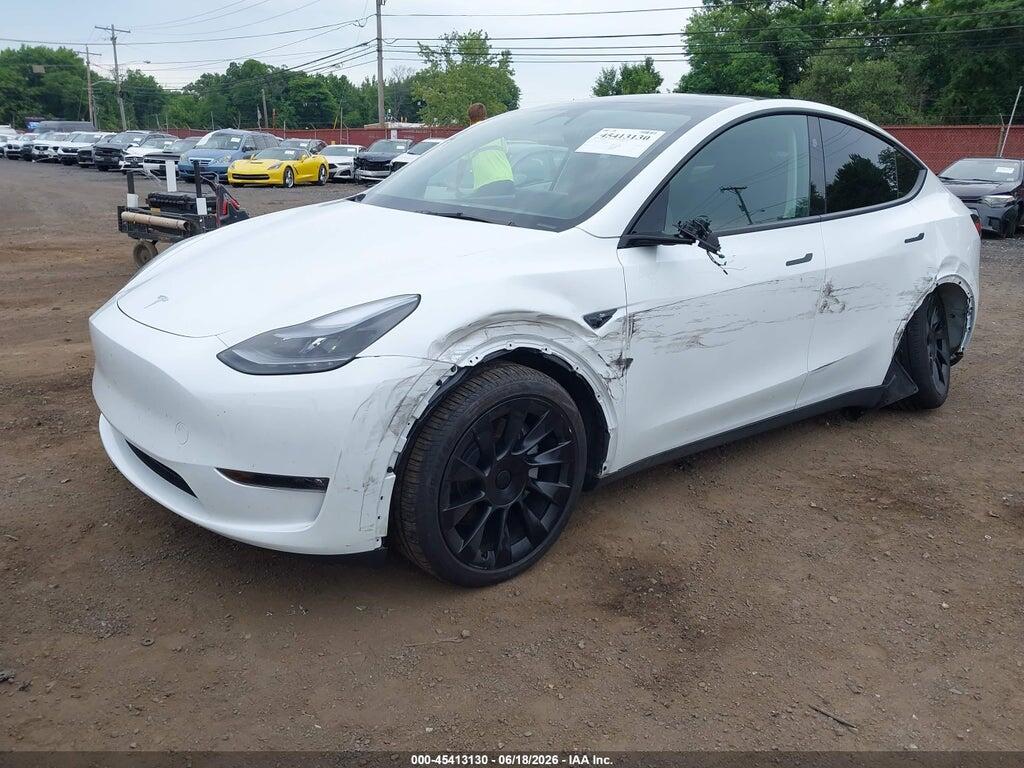 7SAYGDEE7SF220138 2025 TESLA MODEL Y photo no. 2