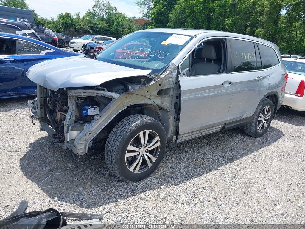 5FNYF6H56HB034476 2017 HONDA PILOT photo no. 2