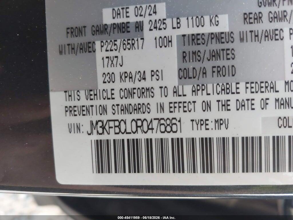 JM3KFBCL0R0476861 2024 MAZDA CX-5 photo no. 9