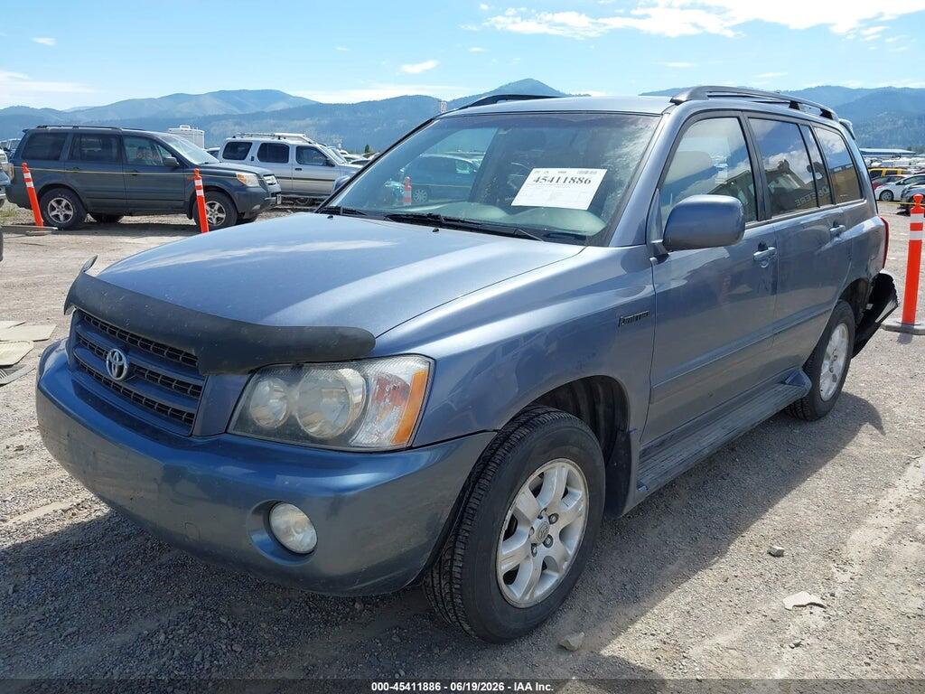 JTEHF21AX20096044 2002 TOYOTA HIGHLANDER photo no. 2