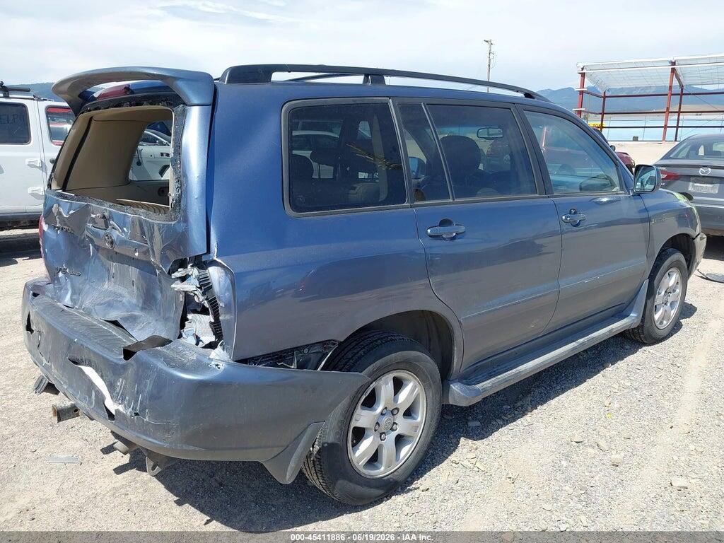 JTEHF21AX20096044 2002 TOYOTA HIGHLANDER photo no. 4