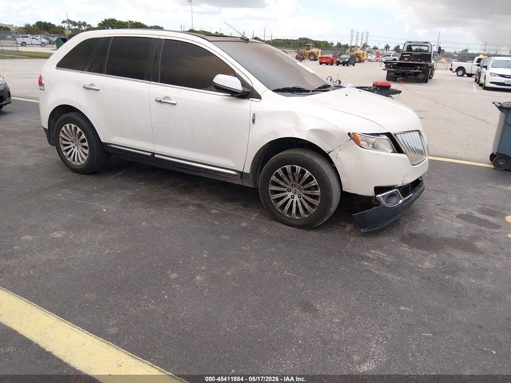 2LMDJ6JK7CBL11719 2012 LINCOLN MKX photo no. 1