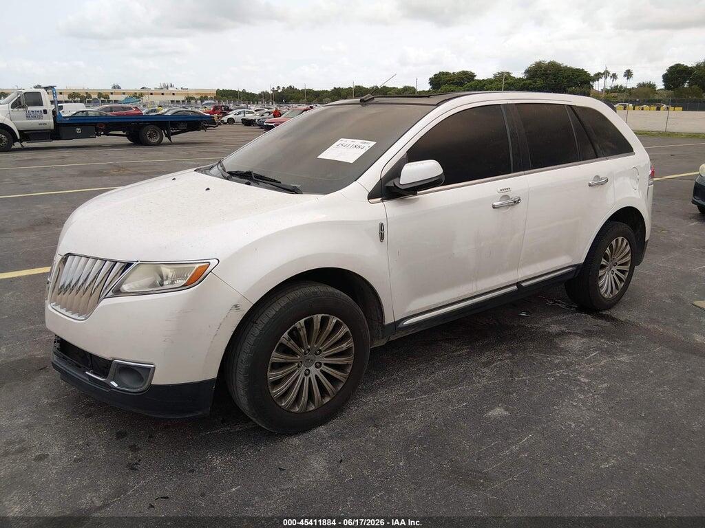 2LMDJ6JK7CBL11719 2012 LINCOLN MKX photo no. 2