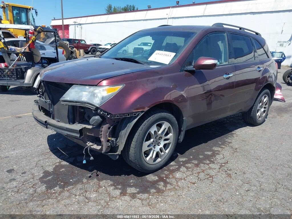 2HNYD28258H507874 2008 ACURA MDX photo no. 2