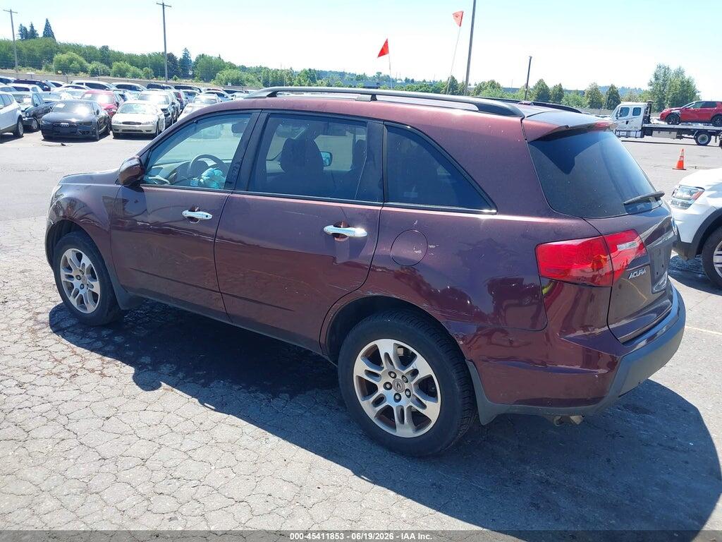 2HNYD28258H507874 2008 ACURA MDX photo no. 3