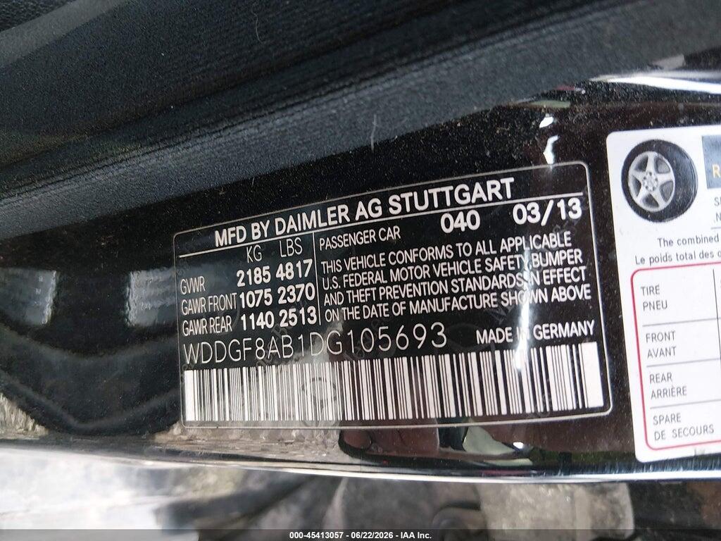 WDDGF8AB1DG105693 2013 MERCEDES-BENZ C 300 photo no. 9