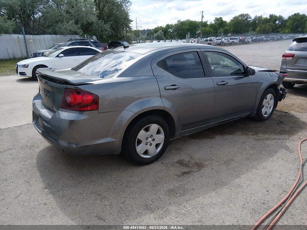 1C3CDZAG0DN575830 2013 DODGE AVENGER photo no. 4