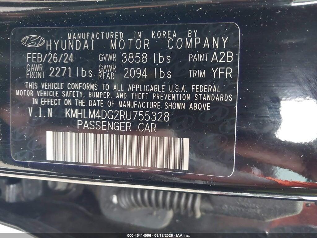 KMHLM4DG2RU755328 2024 HYUNDAI ELANTRA photo no. 9