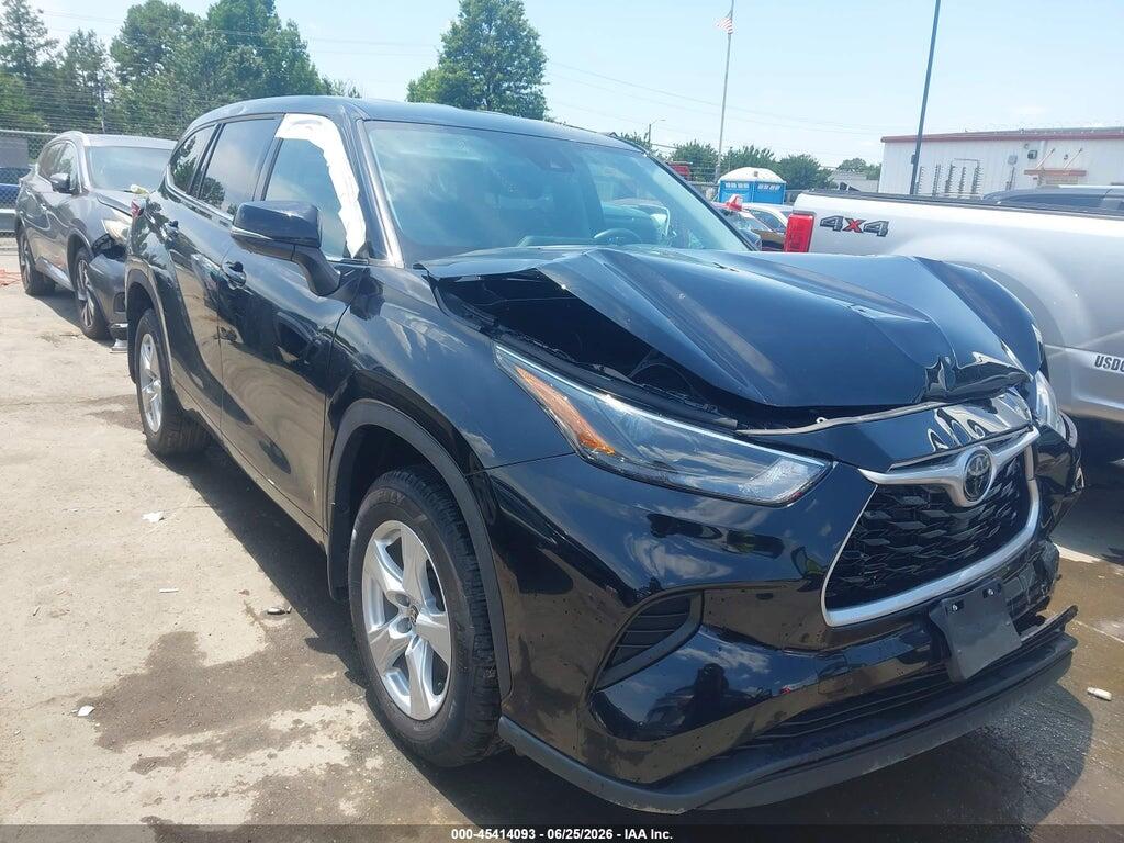 5TDCZRBH9NS561117 2022 TOYOTA HIGHLANDER photo no. 1