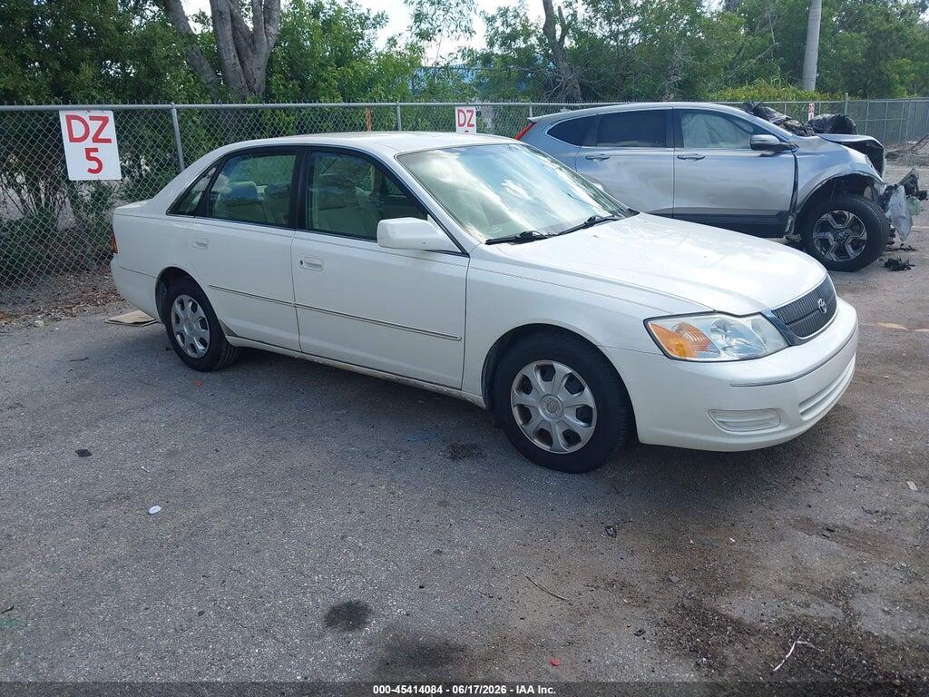 4T1BF28B1YU112640 2000 TOYOTA AVALON photo no. 1