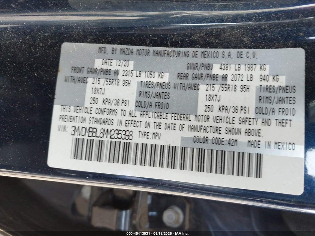 3MVDMBBL8MM235398 2021 MAZDA CX-30 photo no. 9