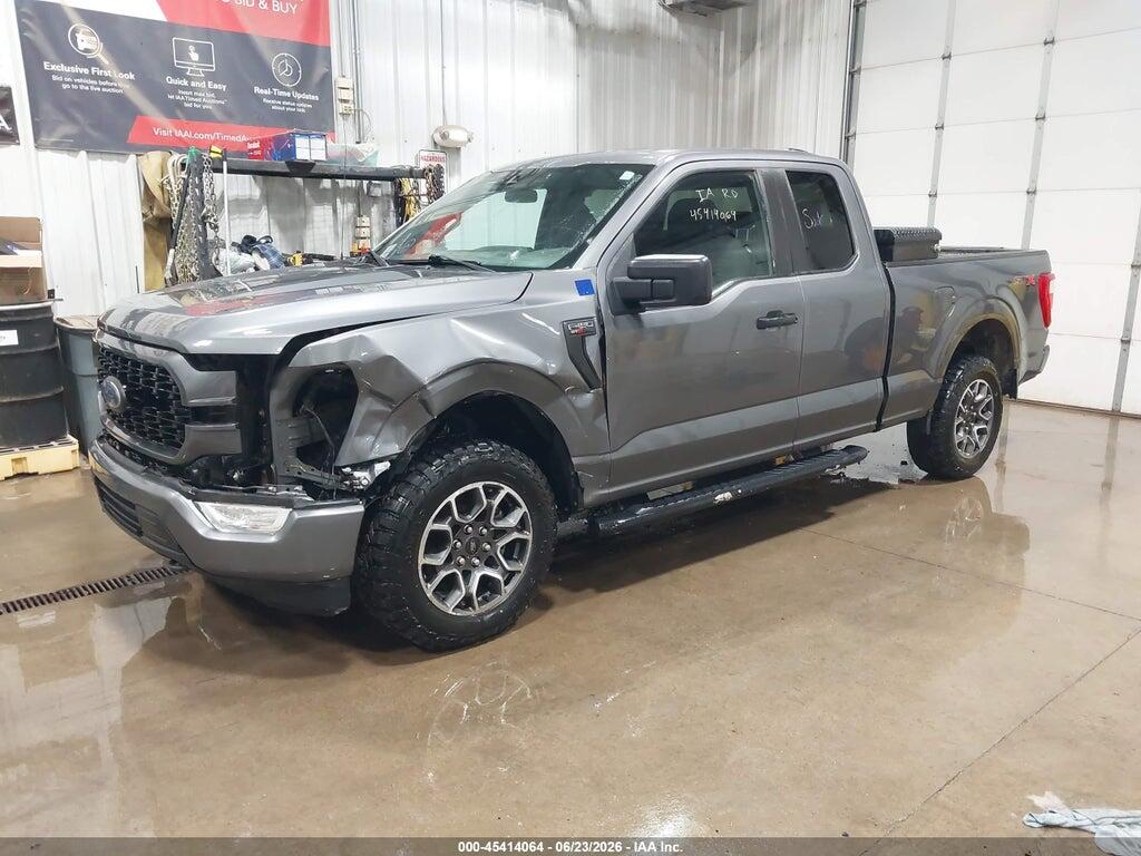 1FTFX1E50MFA51338 2021 FORD F-150 photo no. 2