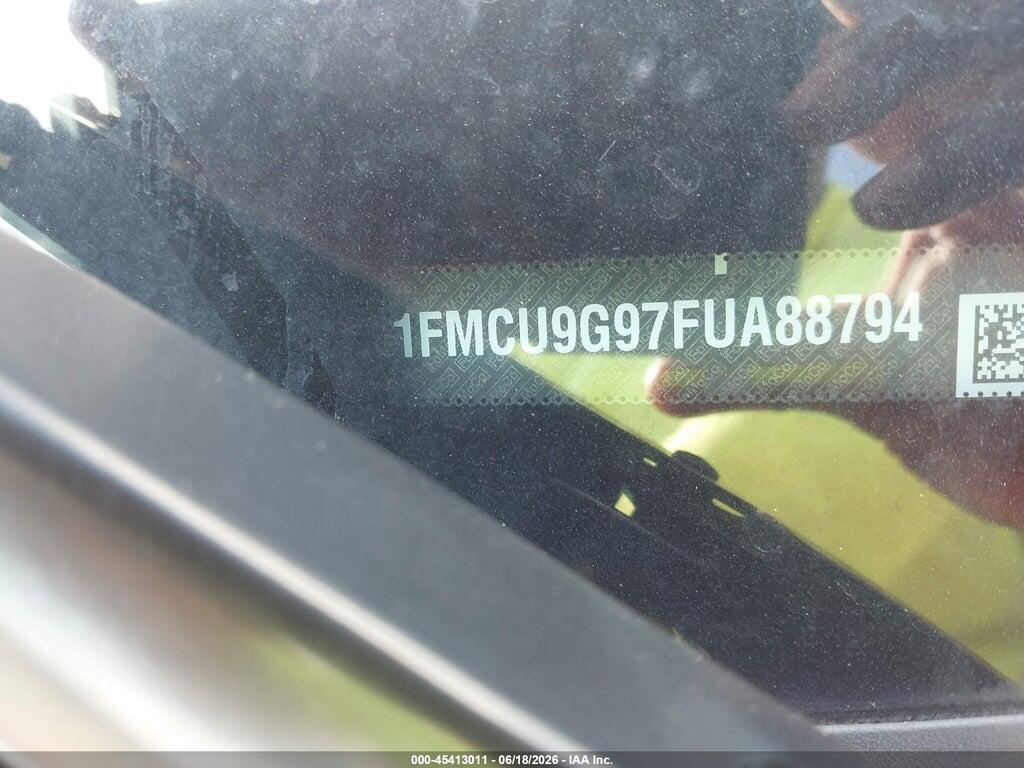 1FMCU9G97FUA88794 2015 FORD ESCAPE photo no. 9