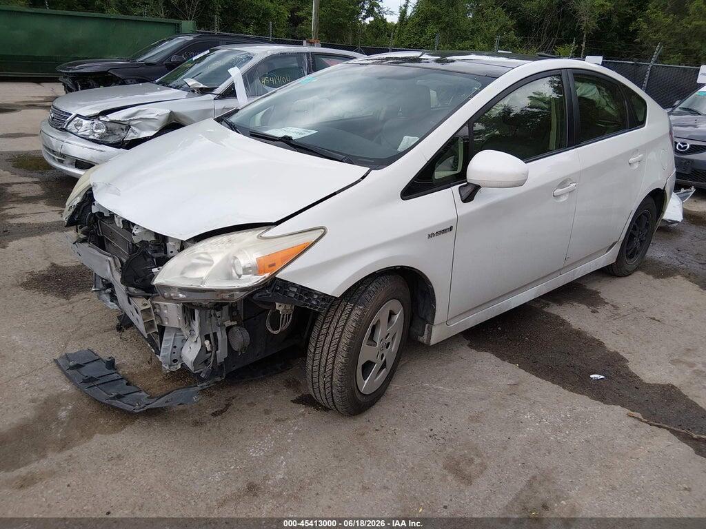 JTDKN3DU5C1599291 2012 TOYOTA PRIUS photo no. 2