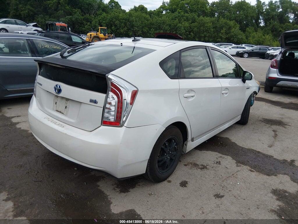 JTDKN3DU5C1599291 2012 TOYOTA PRIUS photo no. 4