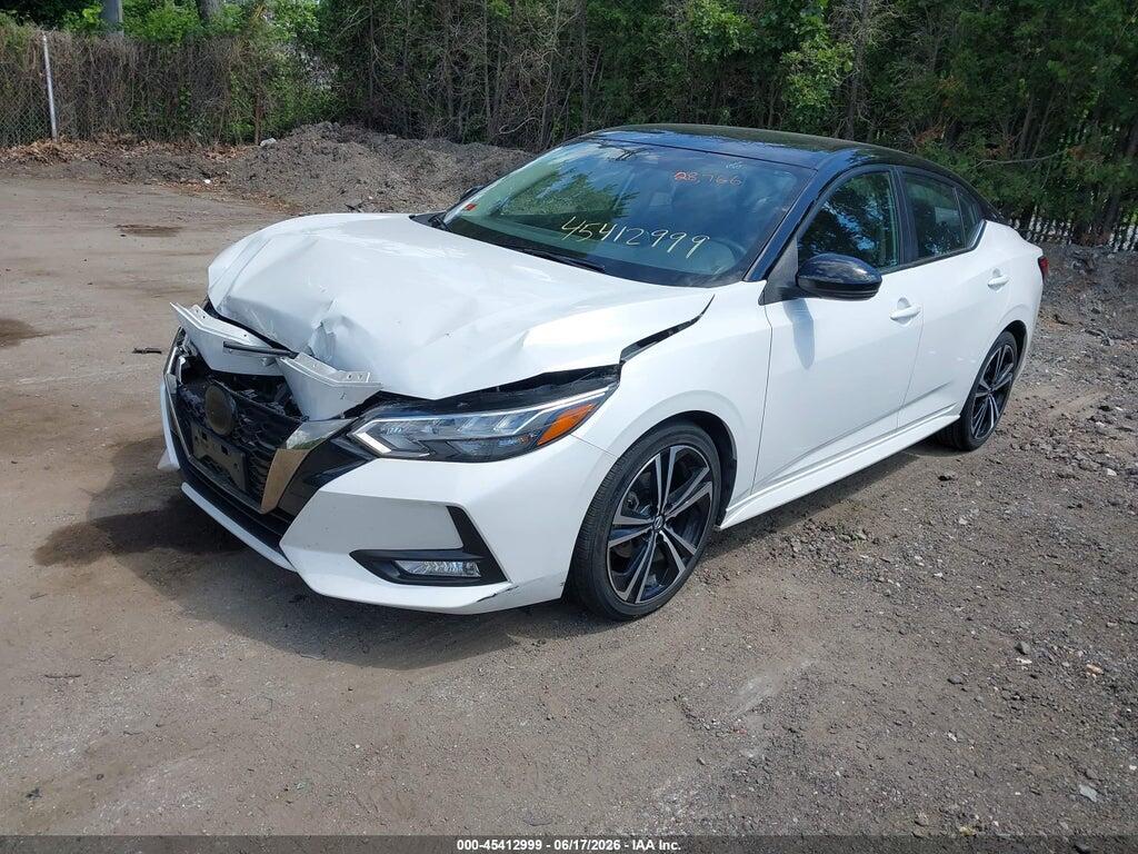 3N1AB8DV5NY256833 2022 NISSAN SENTRA photo no. 2