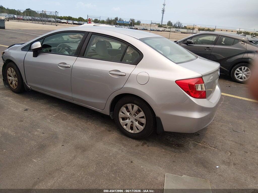 2HGFB2F50CH327857 2012 HONDA CIVIC photo no. 3