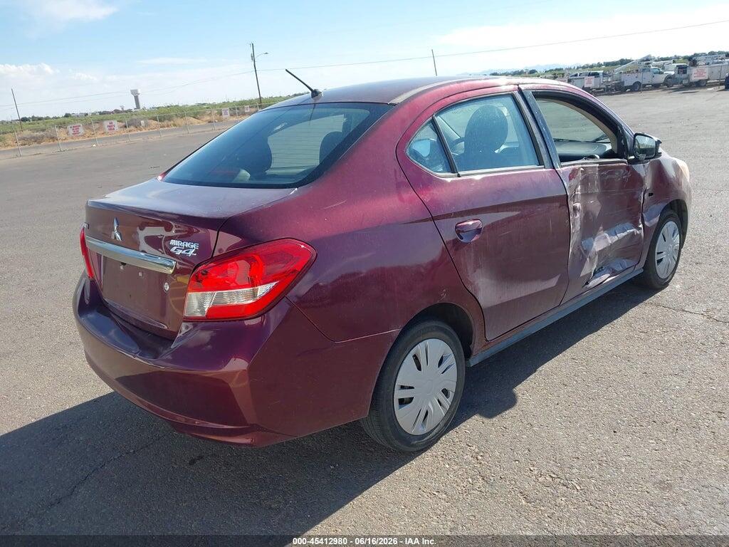 ML32F3FJ5KHF16339 2019 MITSUBISHI MIRAGE G4 photo no. 4