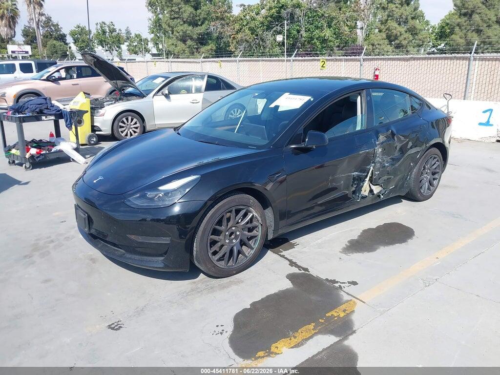 5YJ3E1EA3PF662916 2023 TESLA MODEL 3 photo no. 2