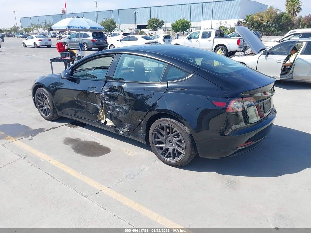 5YJ3E1EA3PF662916 2023 TESLA MODEL 3 photo no. 3