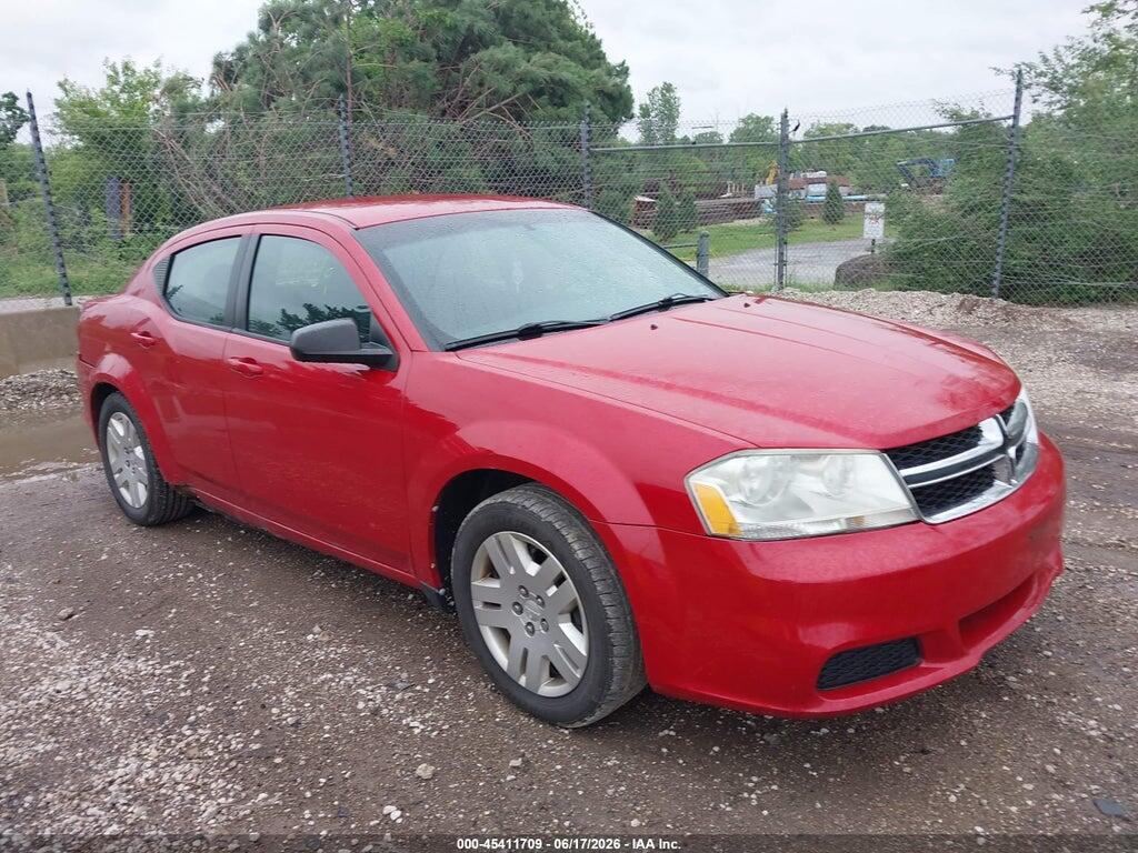 1C3CDZAB2DN530344 2013 DODGE AVENGER photo no. 1