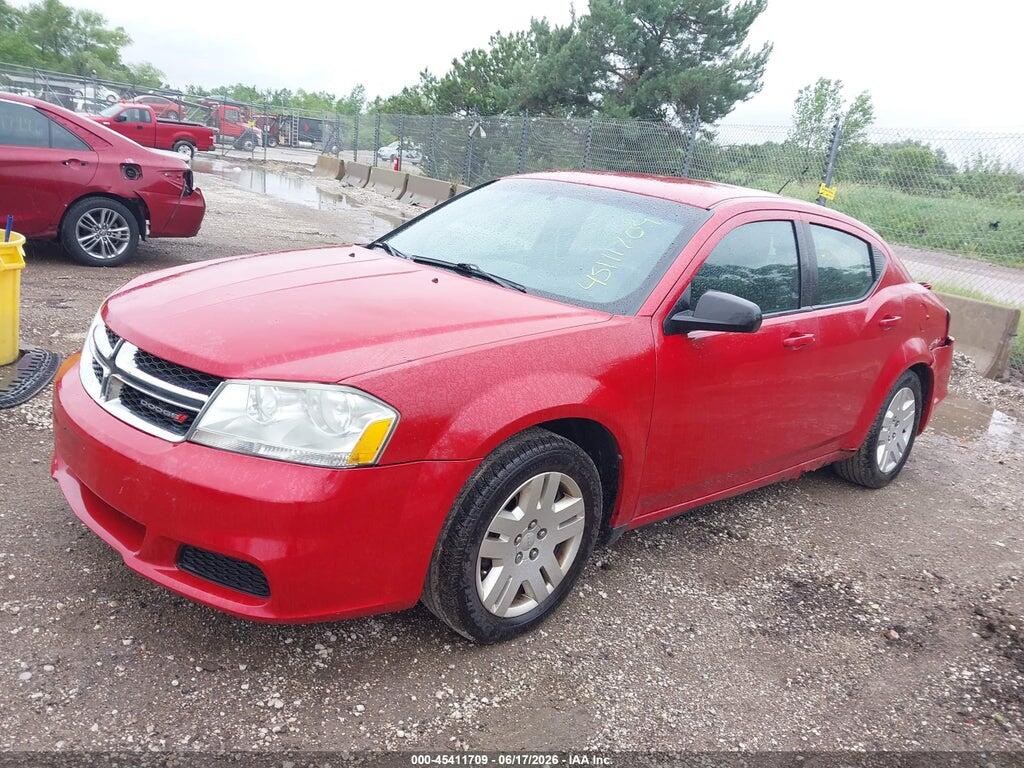 1C3CDZAB2DN530344 2013 DODGE AVENGER photo no. 2