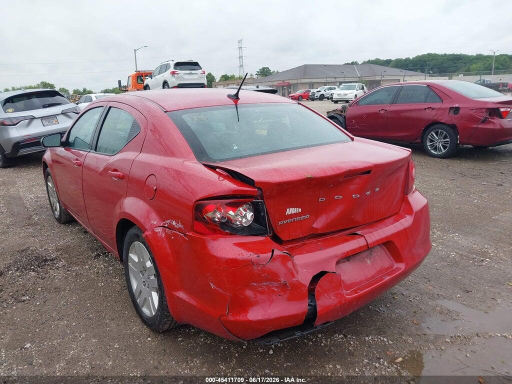 1C3CDZAB2DN530344 2013 DODGE AVENGER photo no. 3