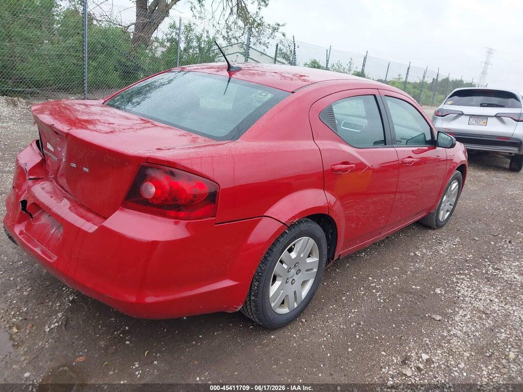 1C3CDZAB2DN530344 2013 DODGE AVENGER photo no. 4