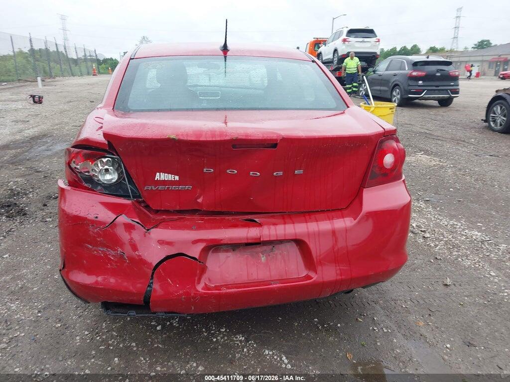 1C3CDZAB2DN530344 2013 DODGE AVENGER photo no. 6