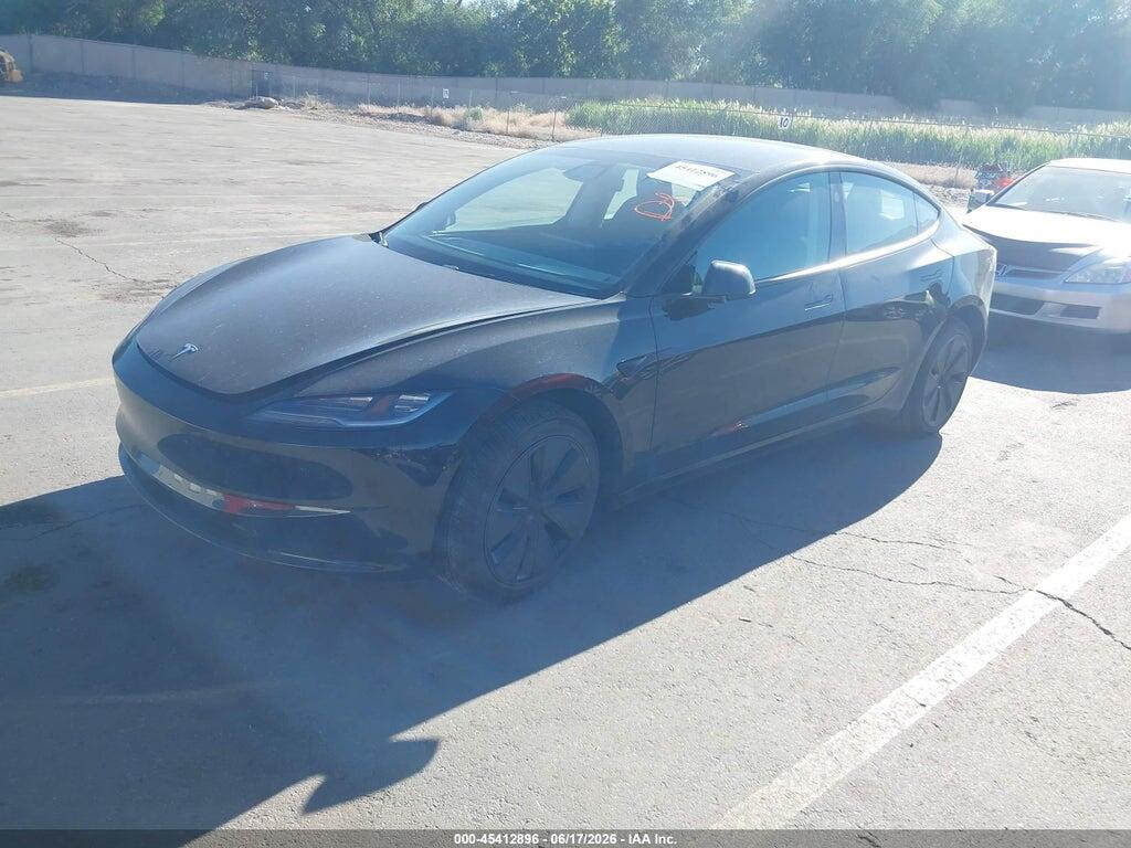5YJ3E1EA4SF919784 2025 TESLA MODEL 3 photo no. 2