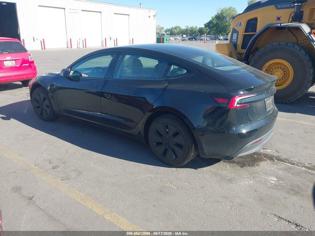 5YJ3E1EA4SF919784 2025 TESLA MODEL 3 photo no. 3