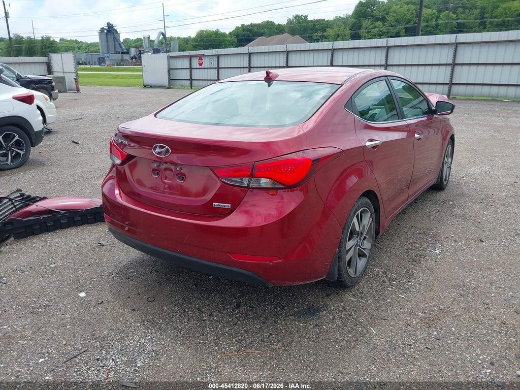 5NPDH4AE7EH533128 2014 HYUNDAI ELANTRA photo no. 4