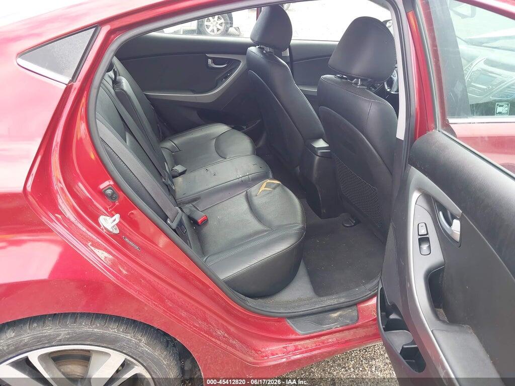 5NPDH4AE7EH533128 2014 HYUNDAI ELANTRA photo no. 8
