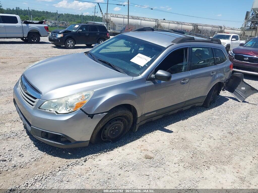4S4BRBAC2B3369670 2011 SUBARU OUTBACK photo no. 2