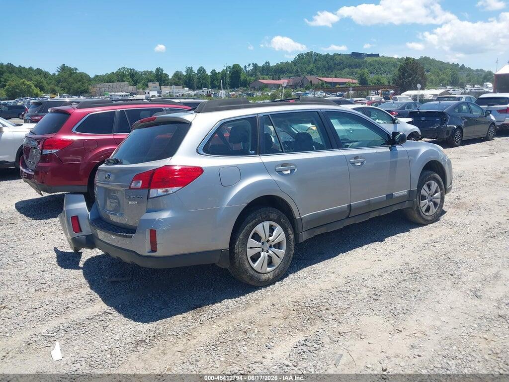 4S4BRBAC2B3369670 2011 SUBARU OUTBACK photo no. 4