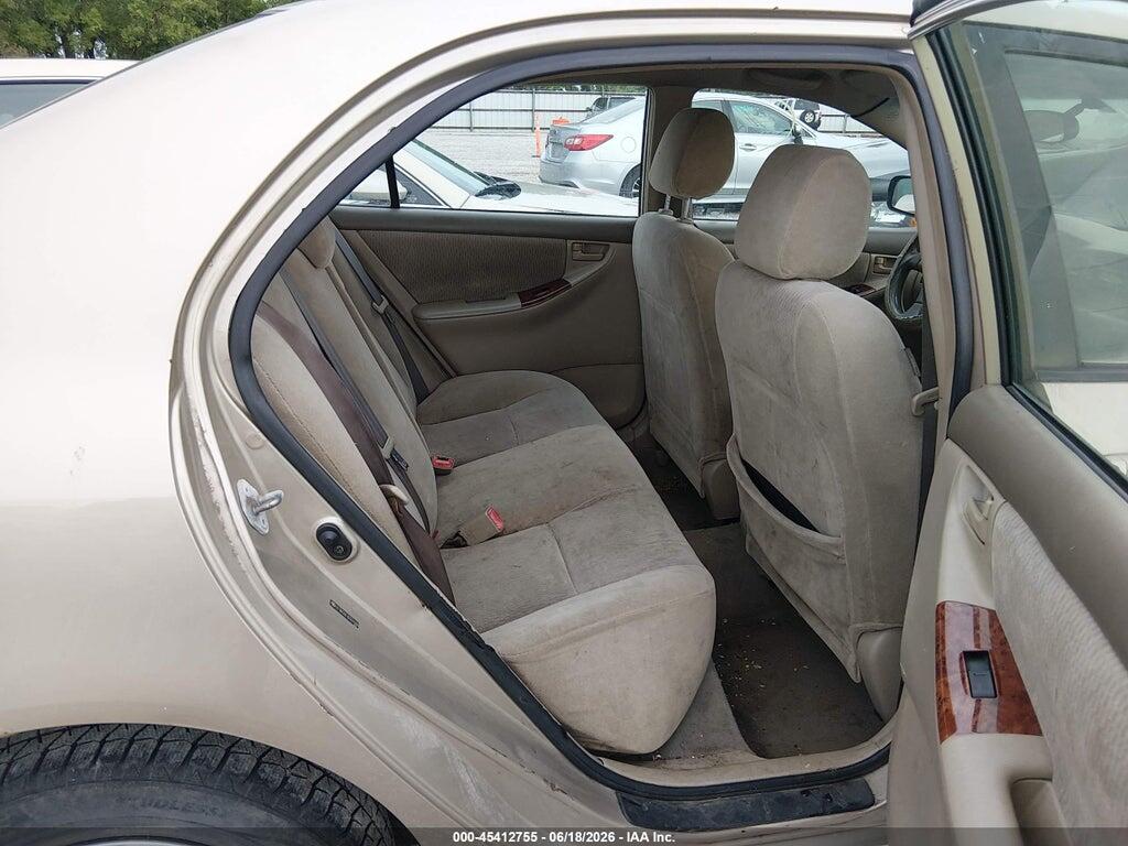 2T1BR30E16C624366 2006 TOYOTA COROLLA photo no. 8