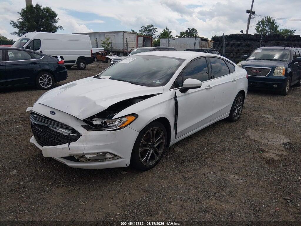 3FA6P0HD2HR390520 2017 FORD FUSION photo no. 2