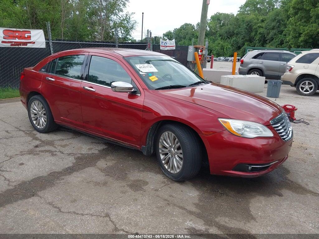 1C3CCBCB5CN143227 2012 CHRYSLER 200 photo no. 1