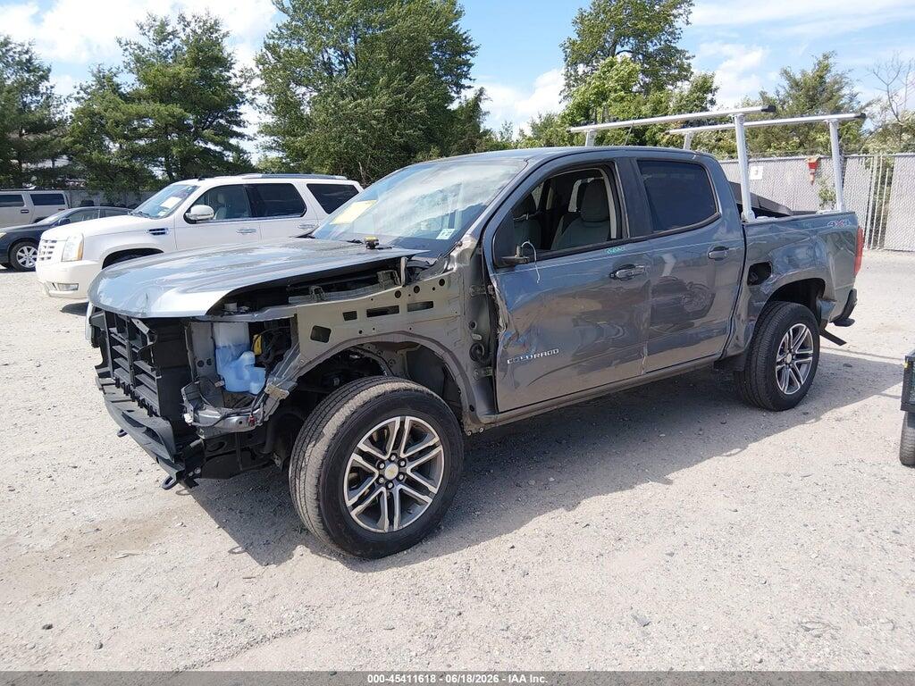 1GCGTBEN9N1252532 2022 CHEVROLET COLORADO photo no. 2