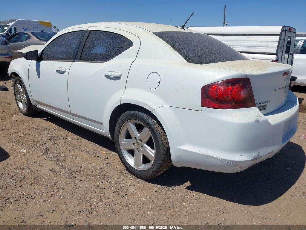 1C3CDZABXDN725382 2013 DODGE AVENGER photo no. 3