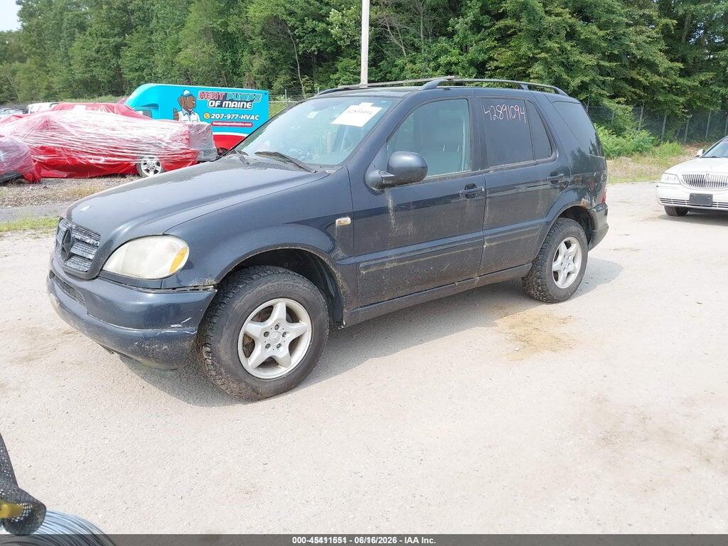 4JGAB54E2YA199149 2000 MERCEDES-BENZ ML 320 photo no. 2