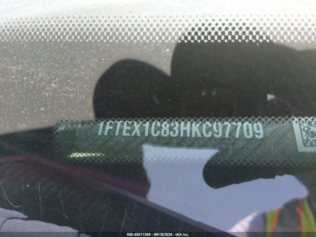 1FTEX1C83HKC97709 2017 FORD F-150 photo no. 9