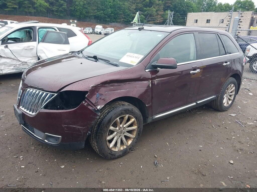 2LMDJ8JK2BBJ23989 2011 LINCOLN MKX photo no. 2