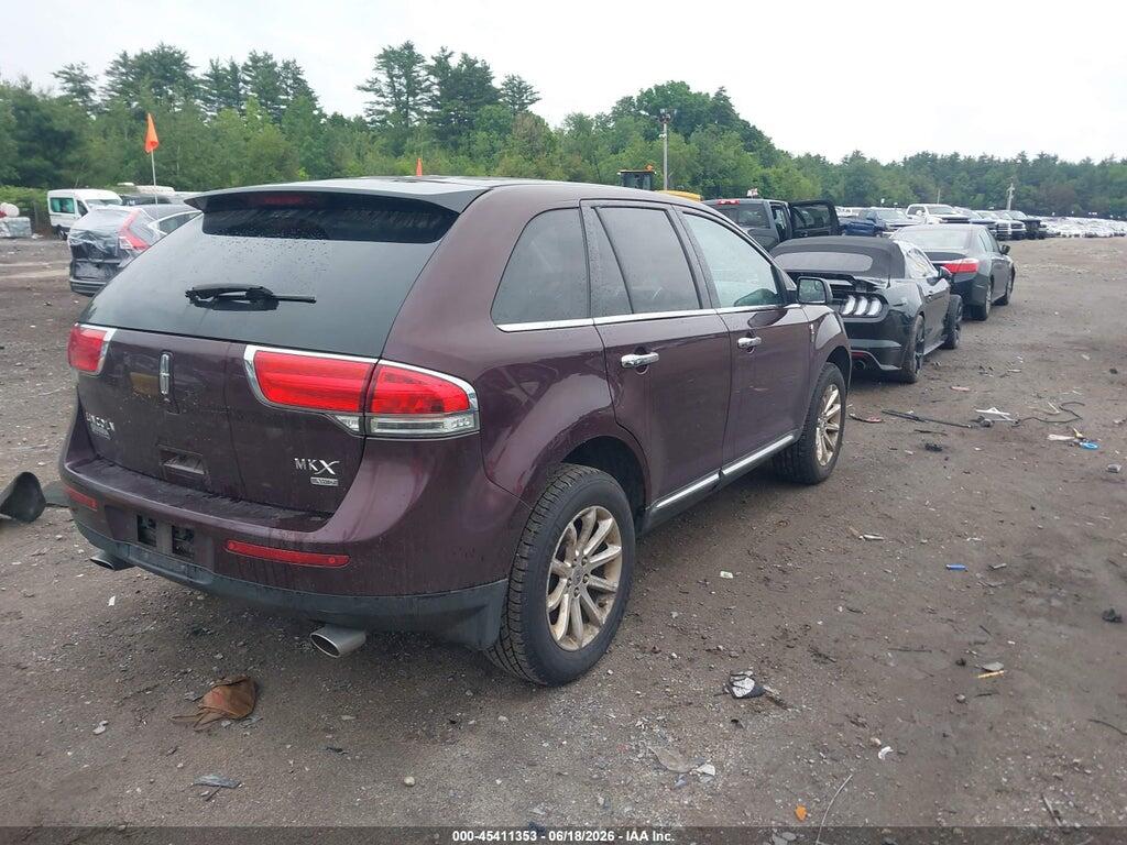 2LMDJ8JK2BBJ23989 2011 LINCOLN MKX photo no. 4