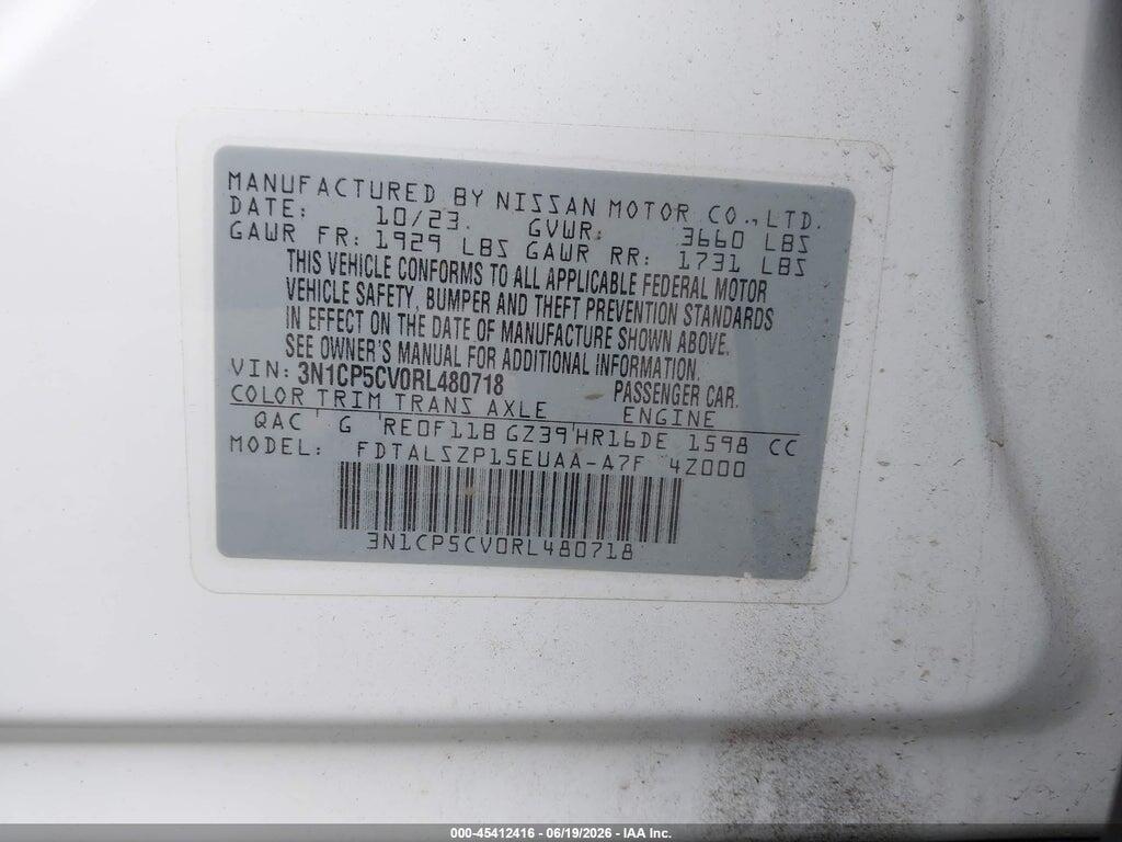 3N1CP5CV0RL480718 2024 NISSAN KICKS photo no. 9