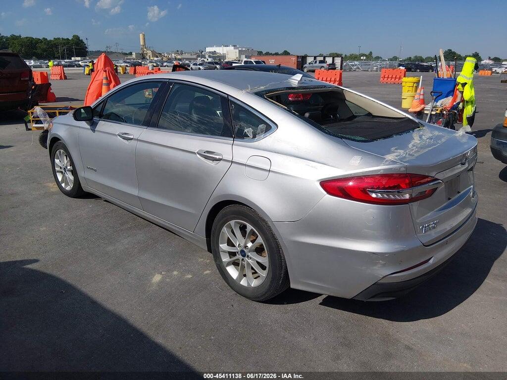 3FA6P0MUXKR202923 2019 FORD FUSION HYBRID photo no. 3